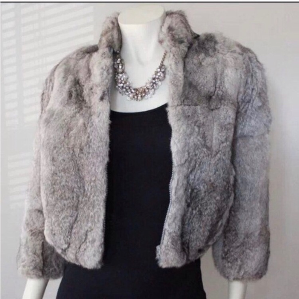 Princess Caravelle Vintage Rabbit Fur Coat